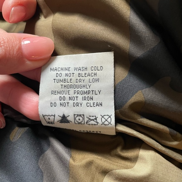 Camo Down Parka - Picture 6 of 7